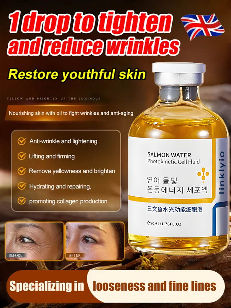 🔥BUY 1 GET 1 FREE🔥Salmon Water Light Anti-Wrinkle Essence