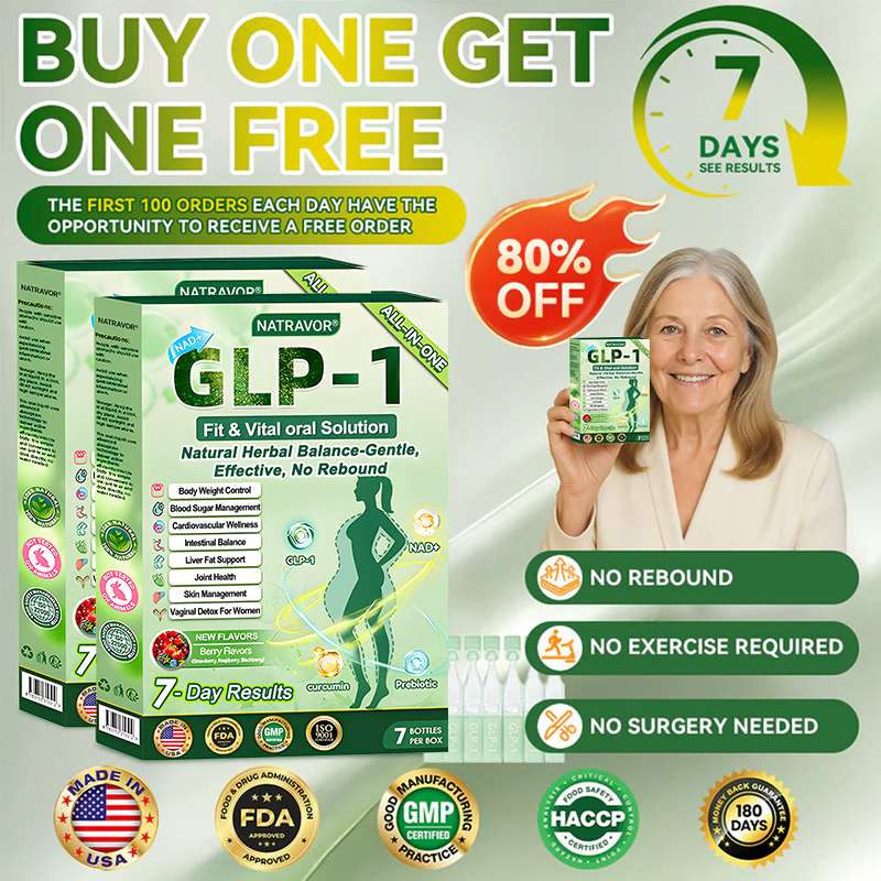 Official StoređNATRAVORÂŽNAD+ GLP-1 Fit & Vital Oral LiquidđŠââ¤ď¸âđ¨(Just once a day,visible changes in 7 days)â
For obesity,cardiovascular health,diabetes,sleep apnea,Gut Health,joint issues,and more